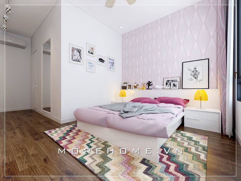 Giường ngủ chung cư gỗ công nghiệp Giường ngủ chung cư gỗ công nghiệp