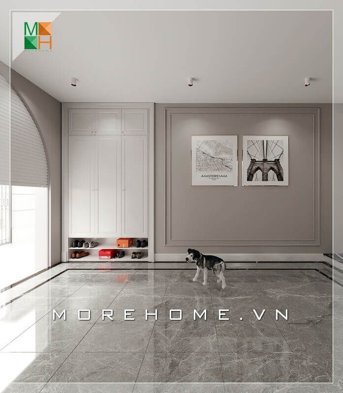 Thiết kế không gian nhà để xe hiện đại cho biệt thự, nhà phố.