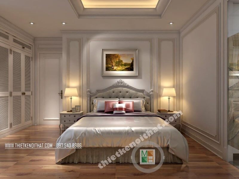 Trang trí phòng ngủ đẹp hơn với tranh treo tường nghệ thuật hiện đại